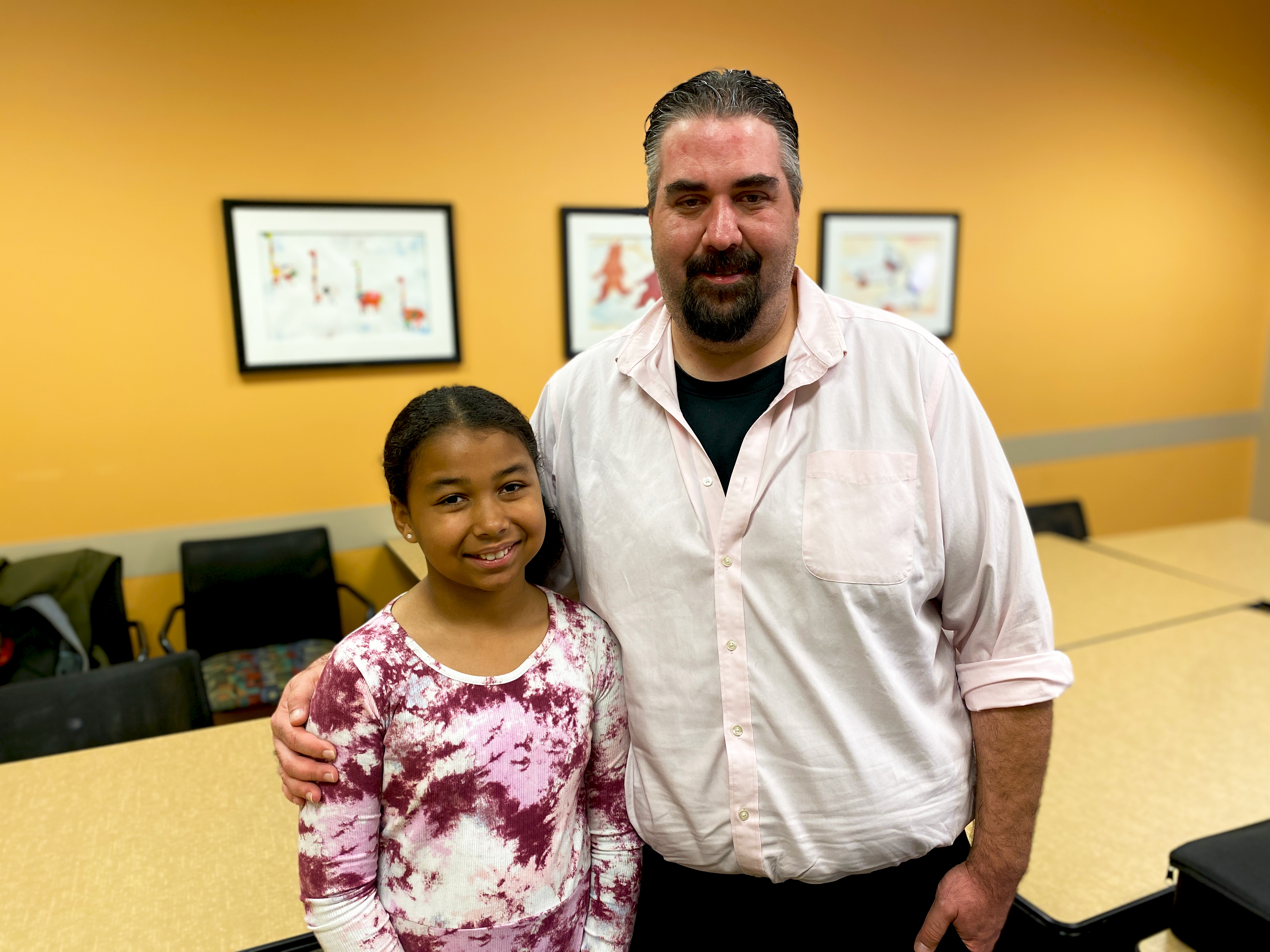 Family photo - Mike and Gabby