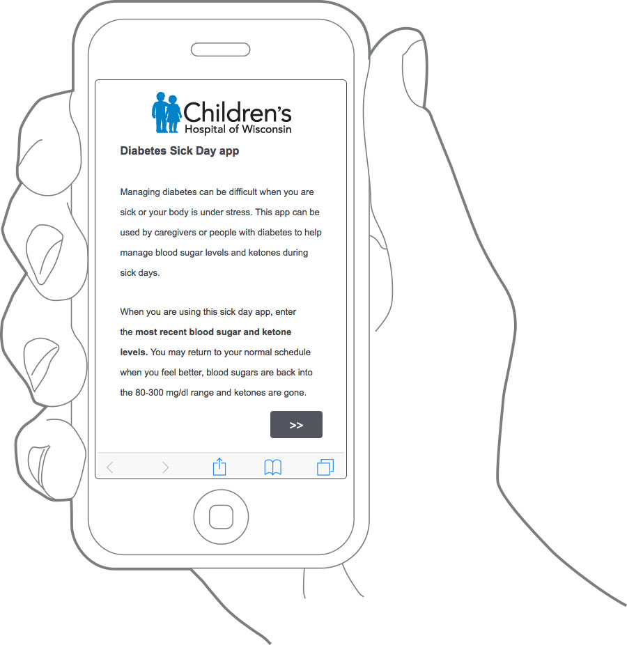 Sick Day app illustration