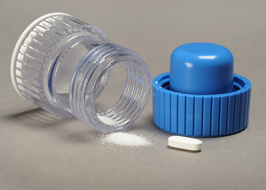 Crushing medicine for easier digestion but not all medicine can be crushed