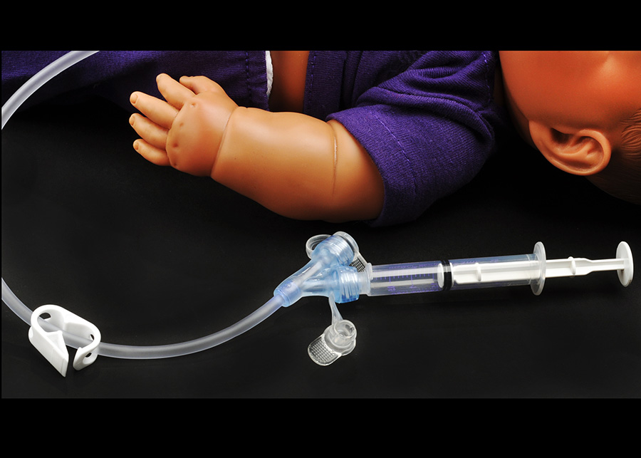 Children's G-tube Notebook provides the proper steps on administering medicine