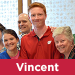 Vincent patient at the Herma Heart Institute within Children's Wisconsin