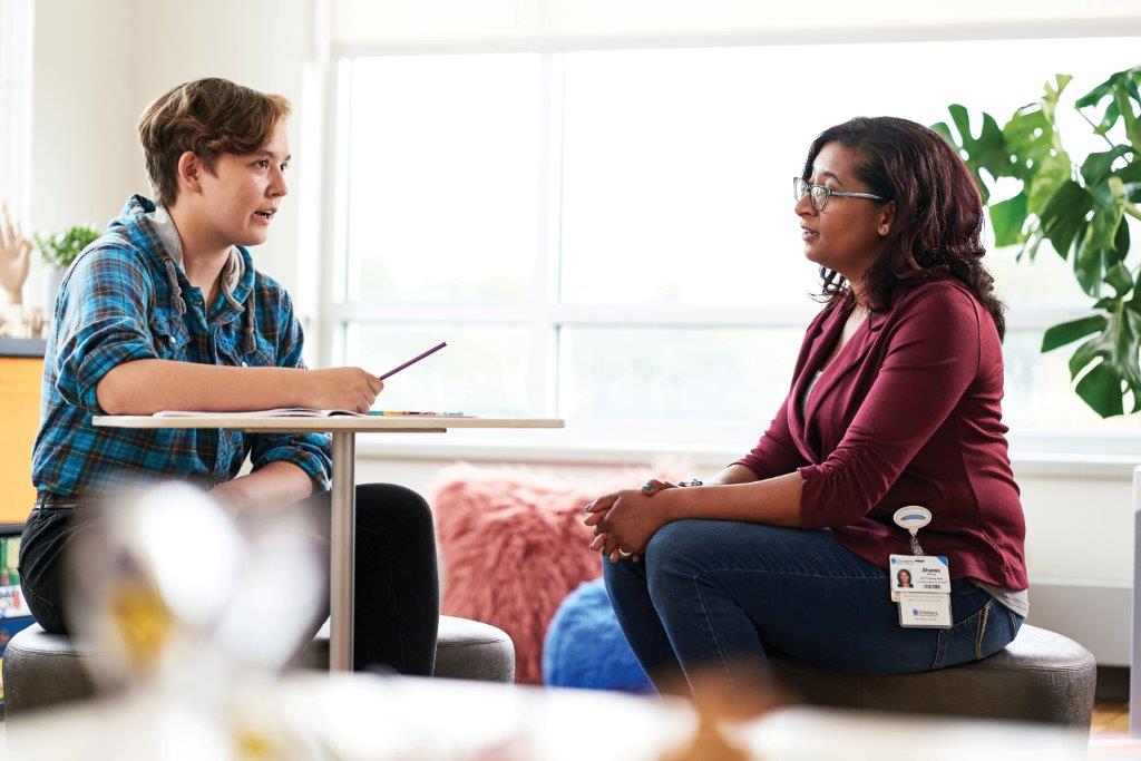 Shanna helping for school based mental health