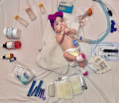 Lo with all her stuff