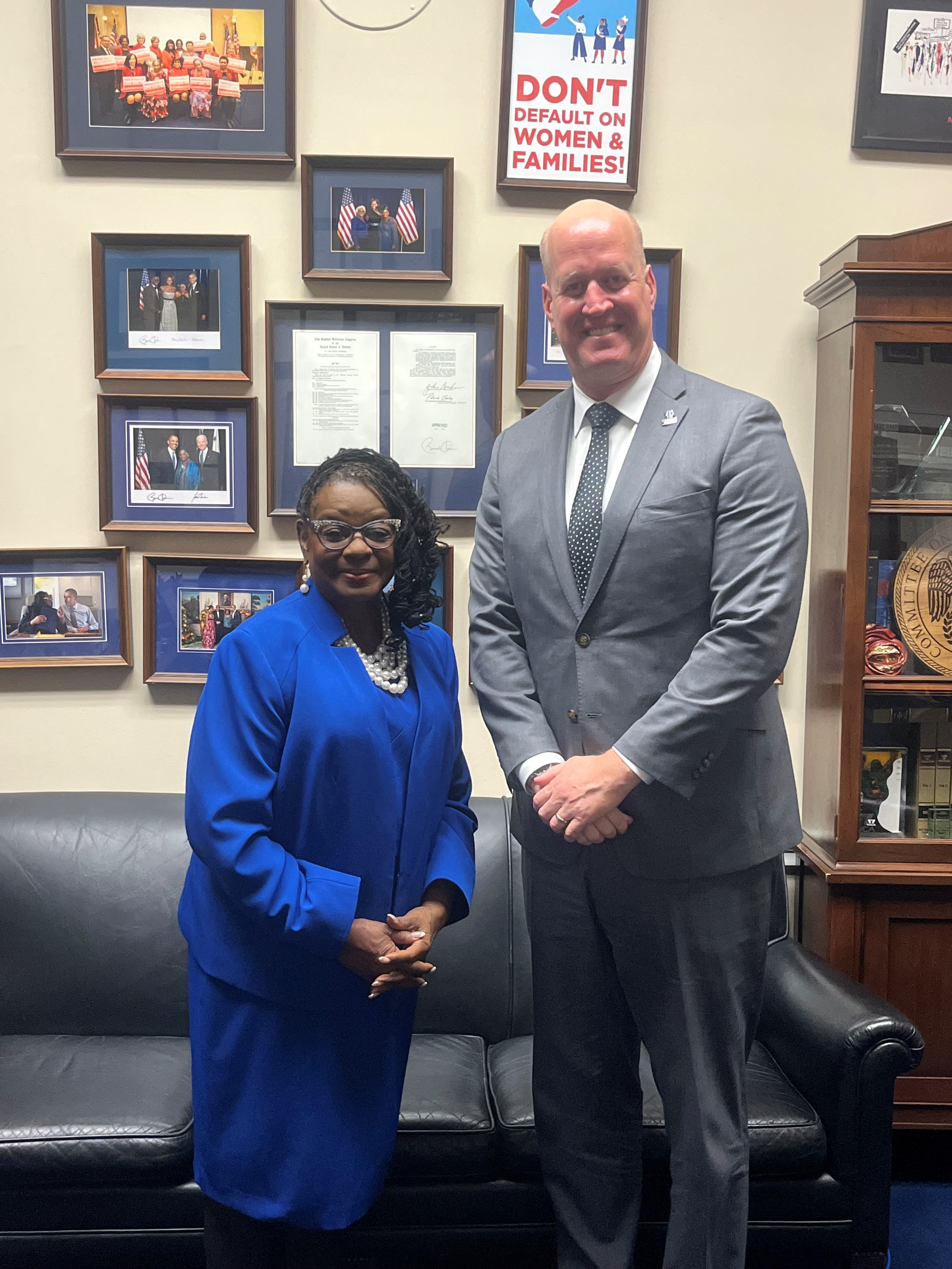 Congresswoman Moore & Gil Peri