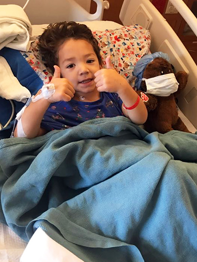 Cruz family Wilms tumor Children's Wisconsin MACC Fund Center for Cancer and Blood Disorders