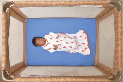 baby in crib