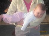 mother tummy carrying a child