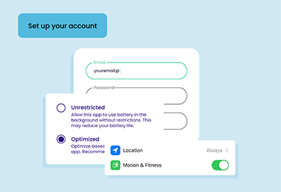 Download and set up your account
