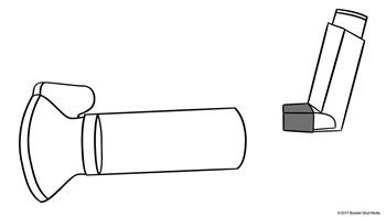 Inhaler and Spacer Mask