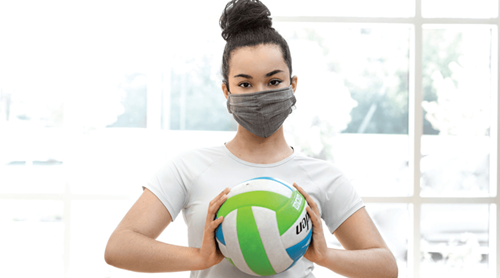 teen sports physical therapy patient in sports treatment gym