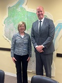 Senator Baldwin & Gil Peri