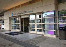 Children's Wisconsin's West Tower Entrance