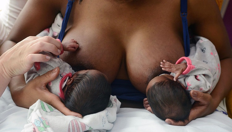 Breastfeeding Twins