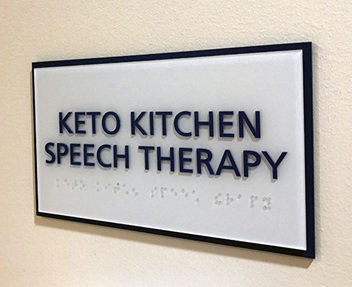 Sign Keto Kitchen Speech Therapy