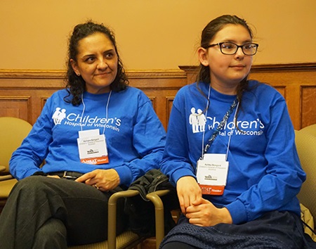 Barb and Ashley at WHA Advocacy Day