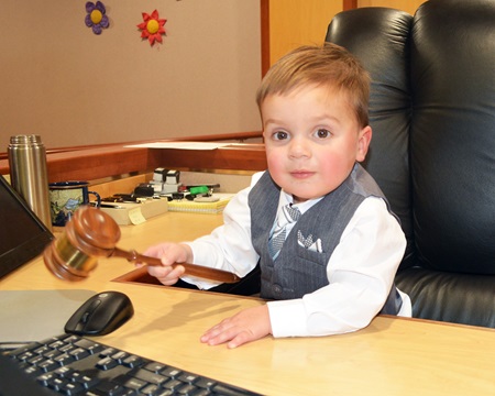 Aleksandir at Adoption Day