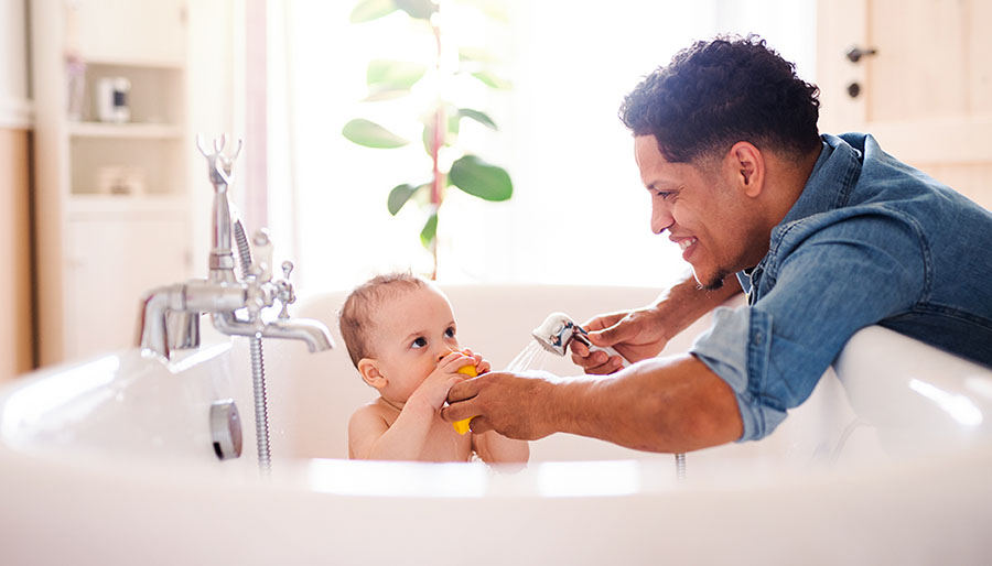 There will always be growing pains. . . Your baby's bath tub doesn