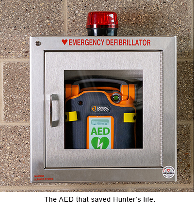 Project ADAM Heart Safe School AED Franklin High School Herma Heart Institute 