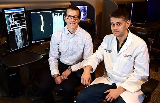 Dr. Channing Tassone and Dr. Sean Lew of the Comprehensive Spine Program at Children's Wisconsin