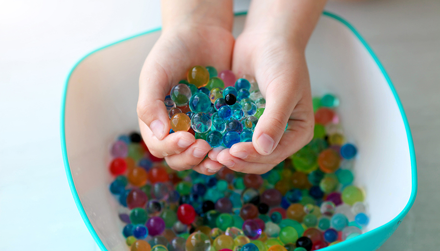The choking hazard of water beads