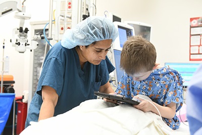 Jude retinoblastoma Aparna Ramasubramanian, MD, a pediatric ophthalmologist and ocular oncologist, Children's Wisconsin