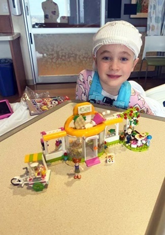 Kaylee awake craniotomy Children's Wisconsin Neurosciences Center 