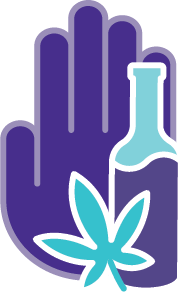 Alcohol and other drug-use prevention icon
