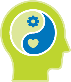 Mental and emotional health icon